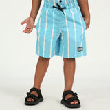 Boys Blue &amp; White Stripe Short