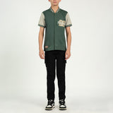 Boys Olive &amp; Stone Baseball Shirt