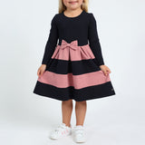 Girls Party Stripe Dress