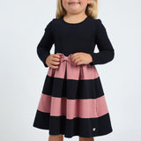 Girls Party Stripe Dress