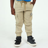 Boys Stone Cargo Jogger