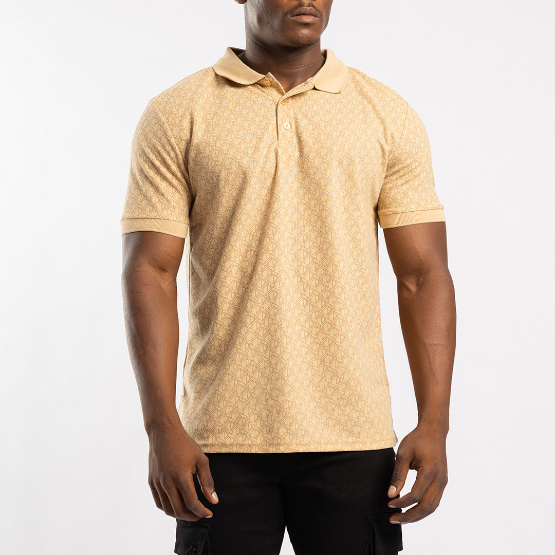 Stone Pique Golfer