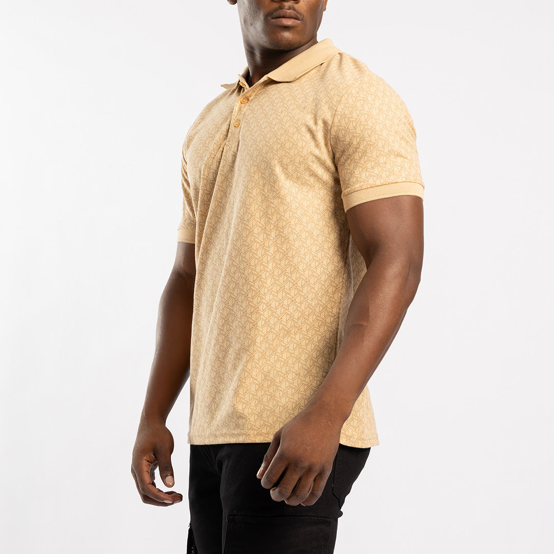 Stone Pique Golfer