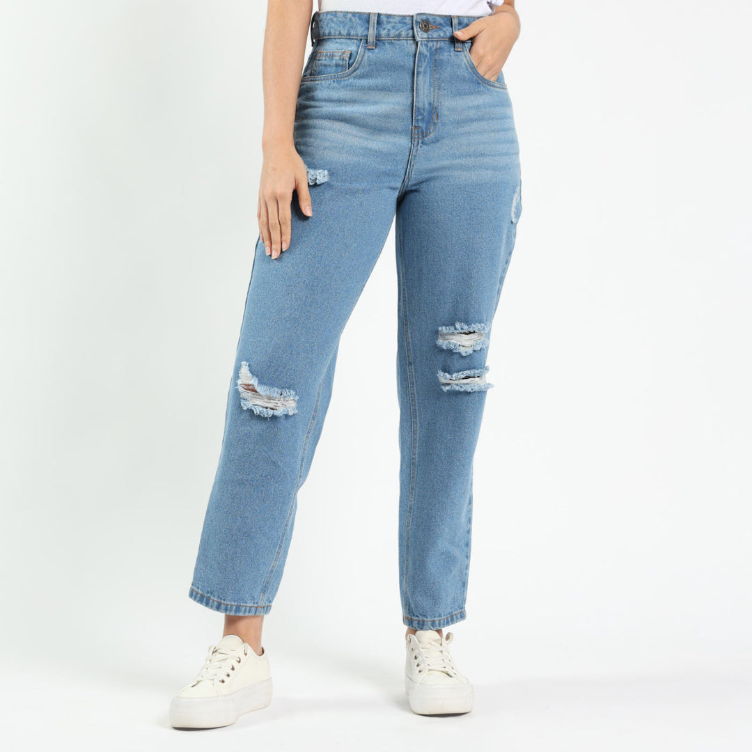 LADIES NOVA MOM JEAN