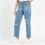 LADIES NOVA MOM JEAN