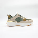Ciarra Green And Taupe Sneaker
