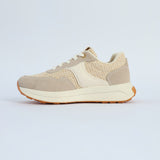 Trainer Sneaker.Straw Upper.