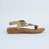 Comfort Sandal.Diamante Upper.