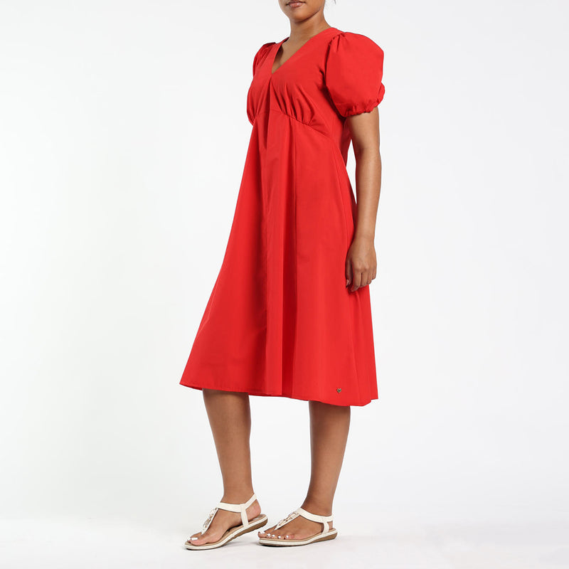 Fashion Red Women‘s Dress S339 main image 0