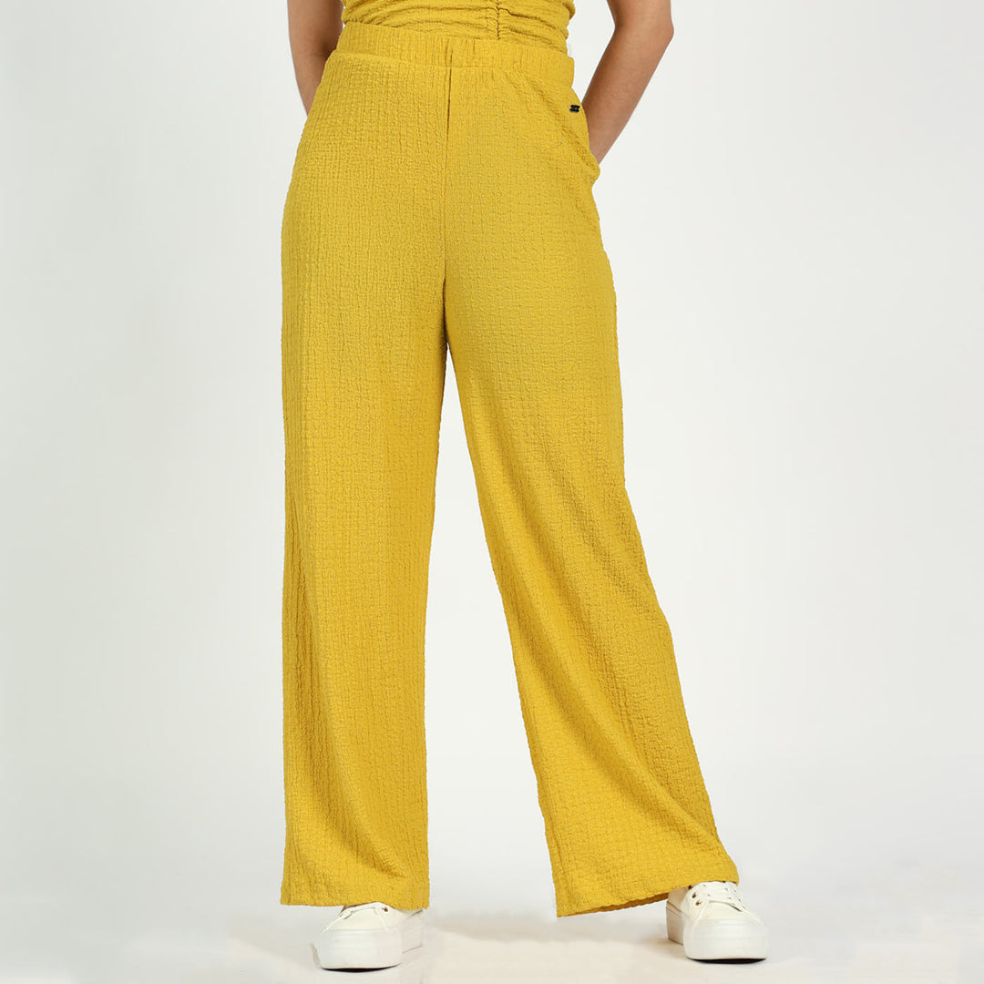Chartruese Wide Leg Pant
