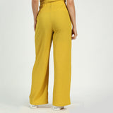 Chartruese Wide Leg Pant