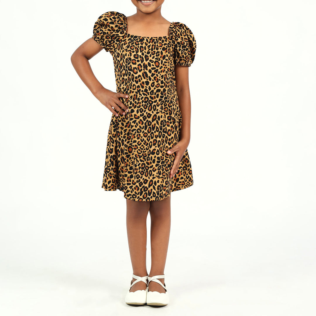 Alora Girls Printed Dress