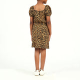 Girls Multi Zebra Printed Dress
