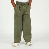 Girls Fatique Wide Leg Pant