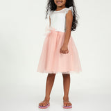 Girls Pink Party Tulle Dress