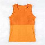 Peach Seamless Ombre Vest