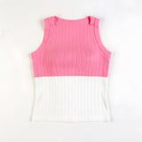Pink Seamless Ombre Vest