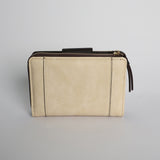 Mid Wallet.Choc Accent.