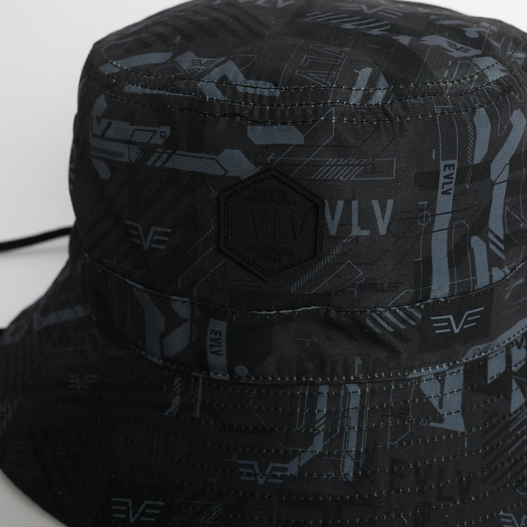 Boonie Hat.Hex Badge.