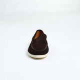 Zaff Choc suede Leather Loafer