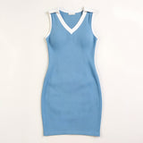 Blue Henley Dress