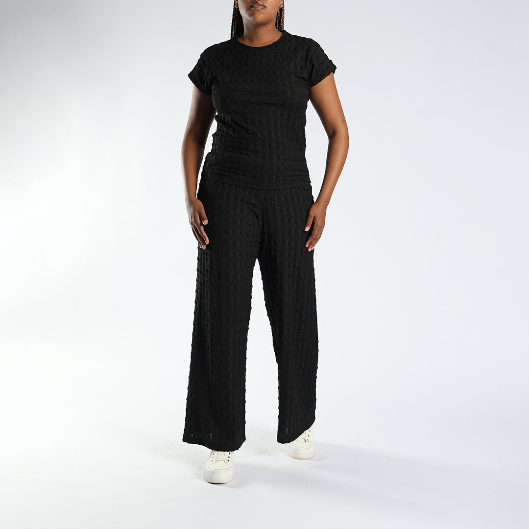 Black Basic Pants