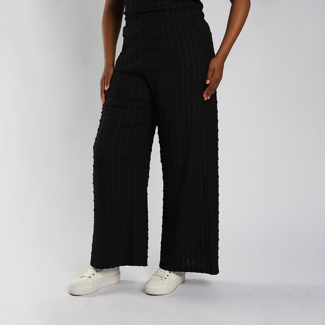 Black Basic Pants
