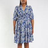 Alora Ladies Blue Dress