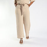 Ladies Light Stone Wide Leg Pant