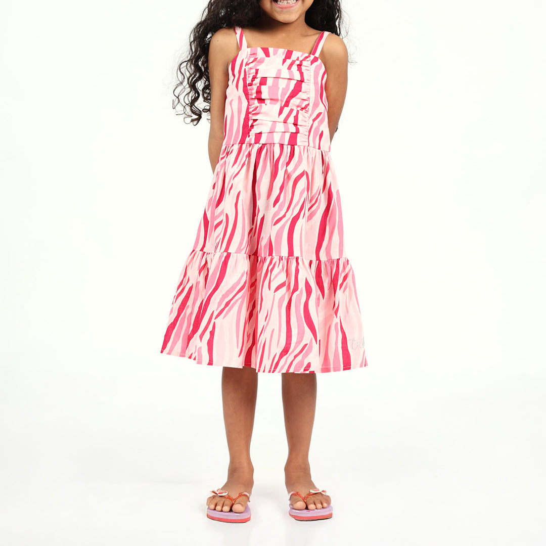 Printed Leopard Dress