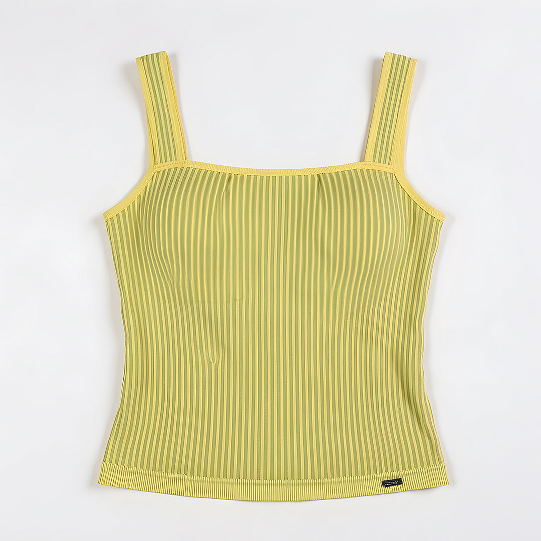 Chartruese/Yellow Seamless Top