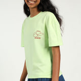 Chartruese Oversized Tee