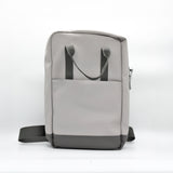 Laptop Backpack.Rubberized Pu.