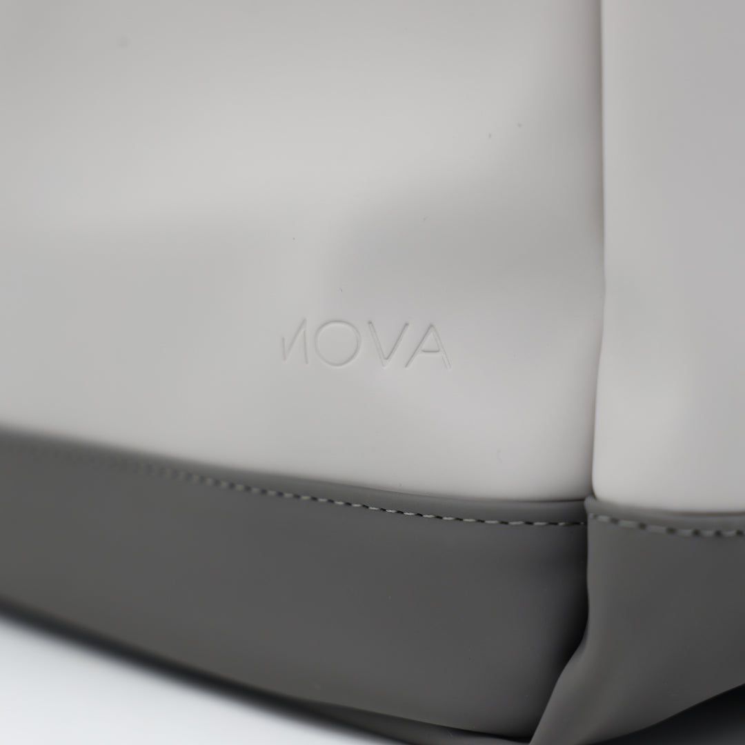 Laptop Backpack.Rubberized Pu.