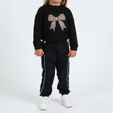 Black Taslon  Jogger