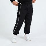 Black Taslon  Jogger