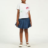 White Crew Tee