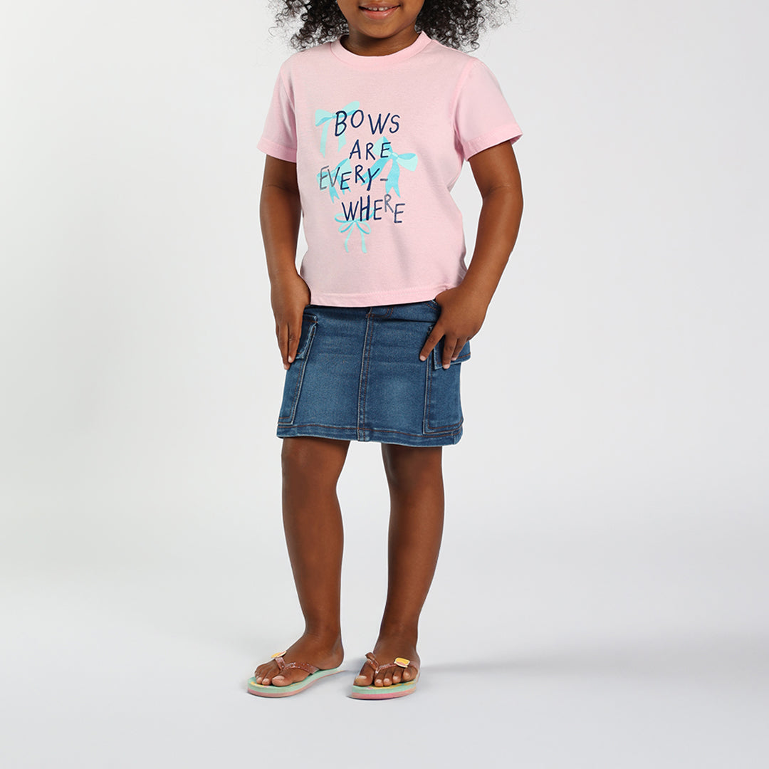 Pink Crew Tee