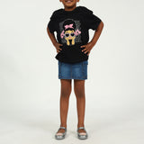 Black Graphic Tee