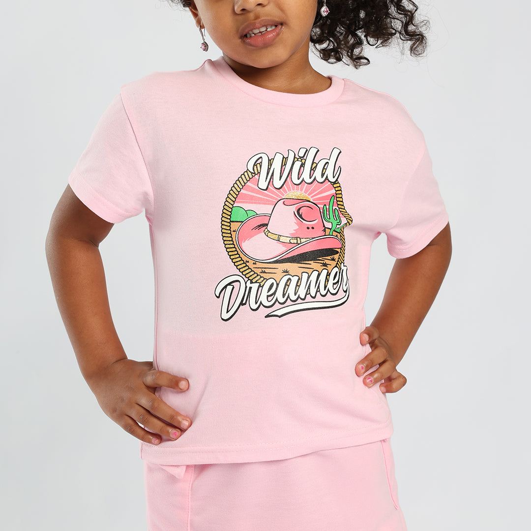 Pink Graphic Tee