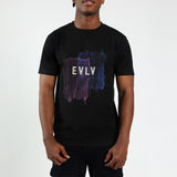 Black Evolve Printed Tee