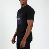 Black Evolve Printed Tee