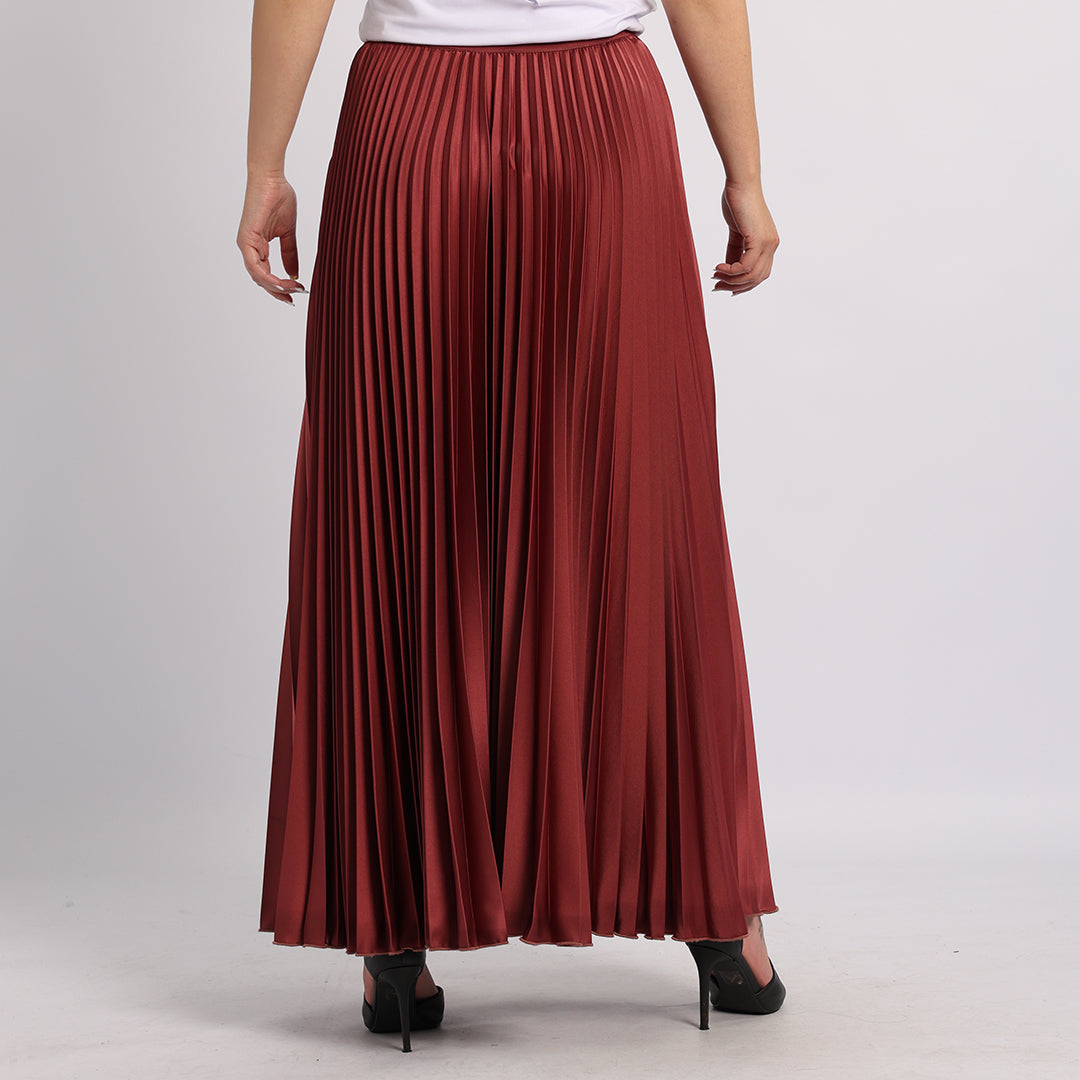 Mink Pleated Skirt