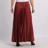 Mink Pleated Skirt