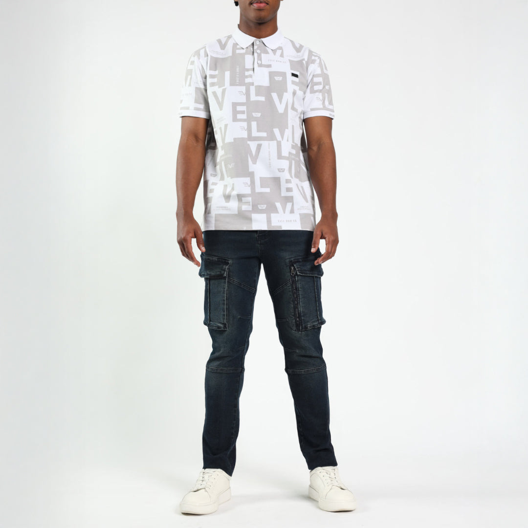 Evolve Dark Blue Cargo Jean