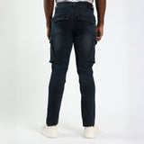 Evolve Dark Blue Cargo Jean
