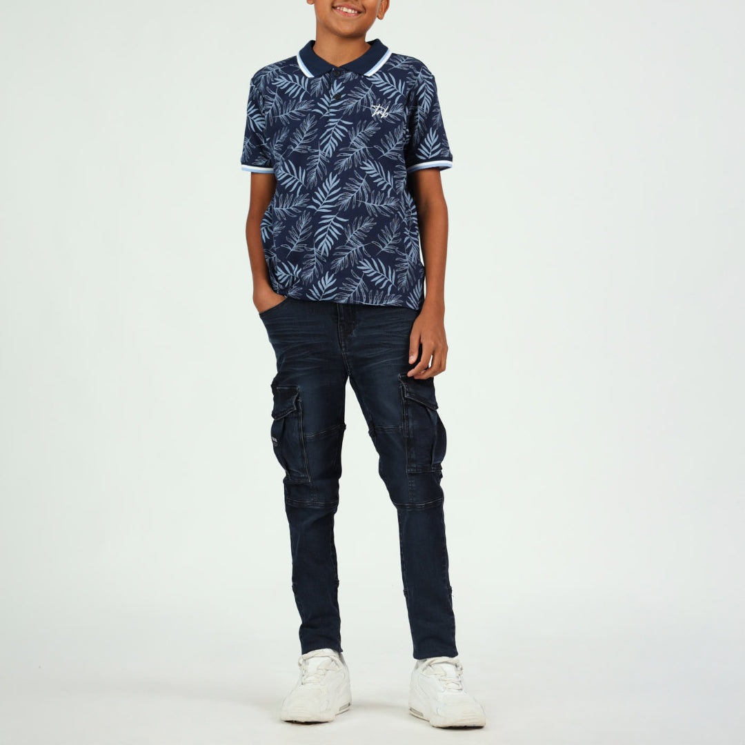 Boys Cargo Skinny Jeans