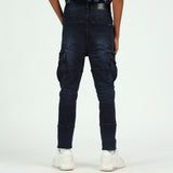 Boys Cargo Skinny Jeans