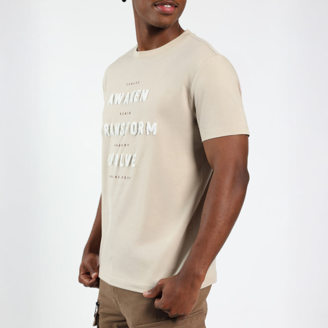Evolve Stone Printed Tee