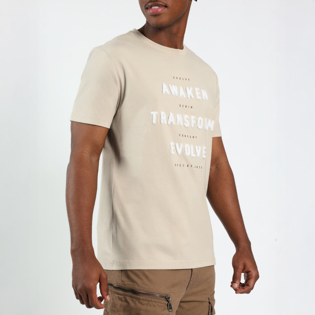 Evolve Stone Printed Tee
